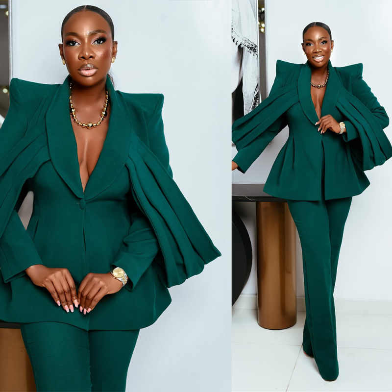 Unique Women'S Formal Wear - Unikalne damskie garnitury ze spodniami, plus