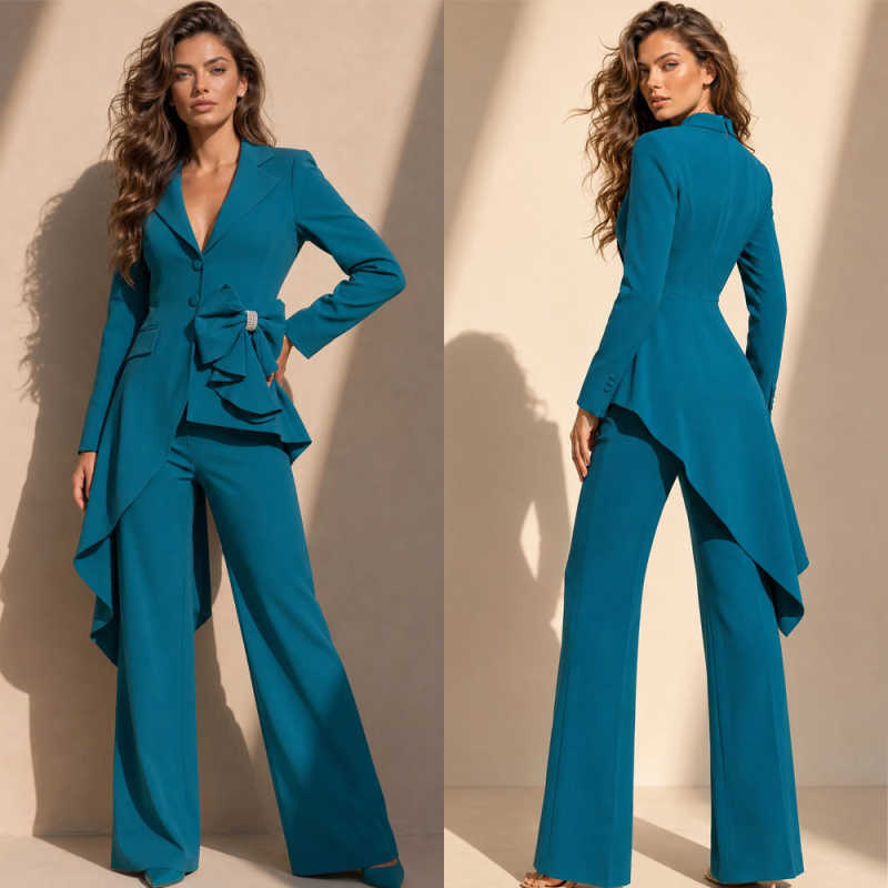 Unique Women'S Formal Wear - Unikalny design damskich garniturów 2-częściowych: marynarka