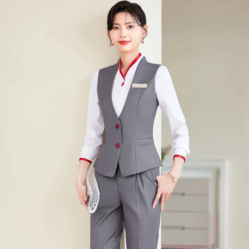 Women'S Office Formal Wear For Ladies - Eleganckie garnitury damskie plus size 5XL,