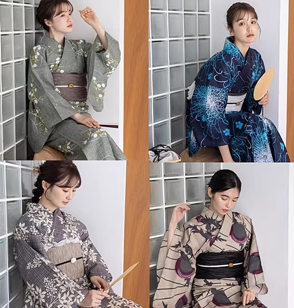 Japanese Women Formal Wear - Japońskie kimono / yukata dla kobiet,