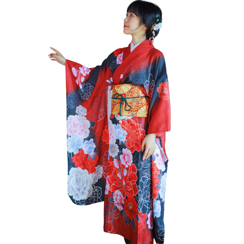 Japanese Women Formal Wear - Damskie japońskie kimono, elegancki strój z