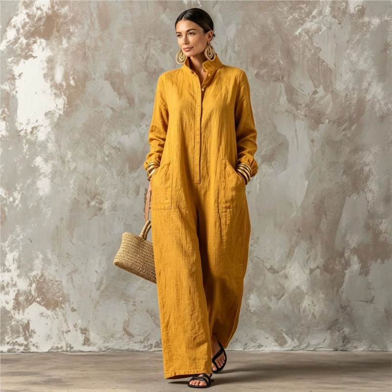 Damski kombinezon na wiosnę i  – Women'S Formal Wear Jumpsuit recenzja i cena