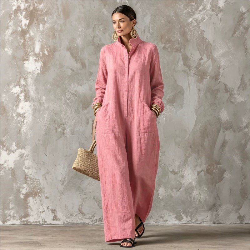 Damski kombinezon na wiosnę i  – Women'S Formal Wear Jumpsuit recenzja i cena