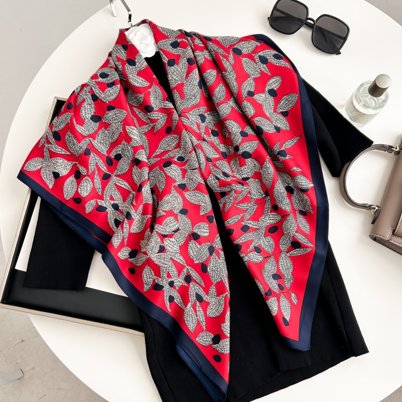 Kwadratowa apaszka 90 cm, wyso – Scarf Silk Neck recenzja i cena