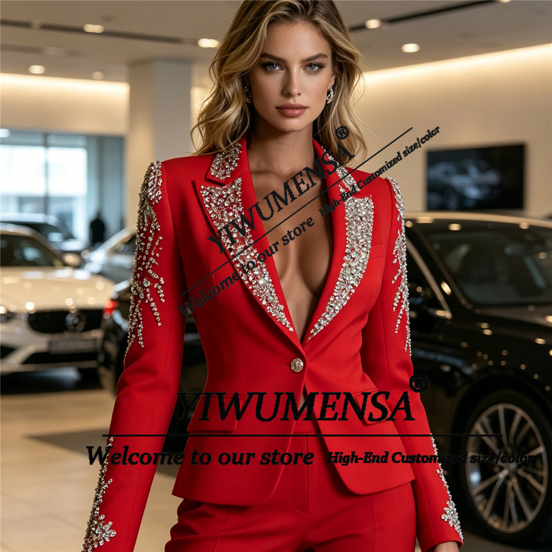 Luksusowe damskie garnitury dw – Women'S Formal Wear Pants recenzja i cena