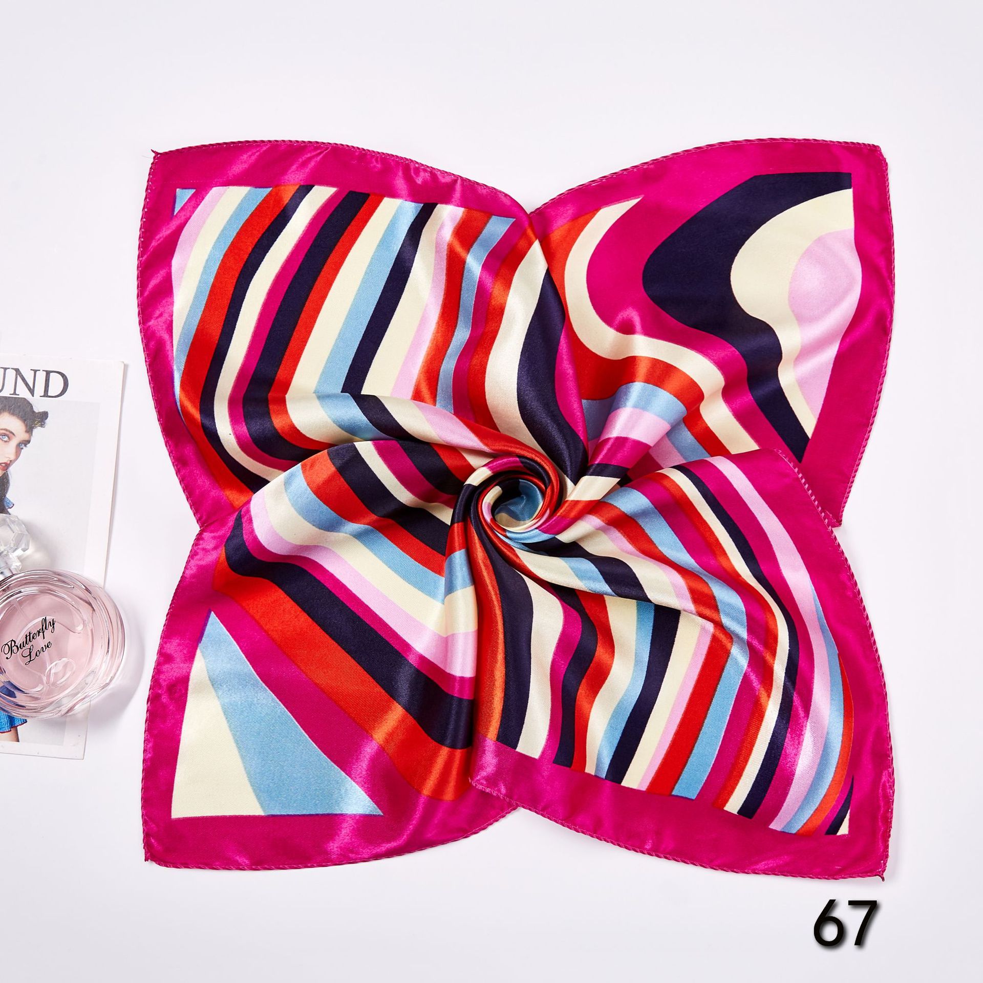50*50cm kwadratowe jedwabne sz – Scarf Silk Neck recenzja i cena