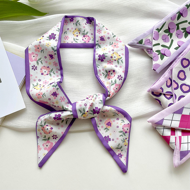 Nowa Luksusowa Wąska Krótka Da – Scarf Silk Neck recenzja i cena