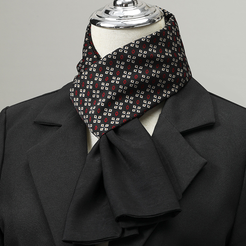 Męski szalik imitujący jedwab, – Scarf Silk Neck recenzja i cena