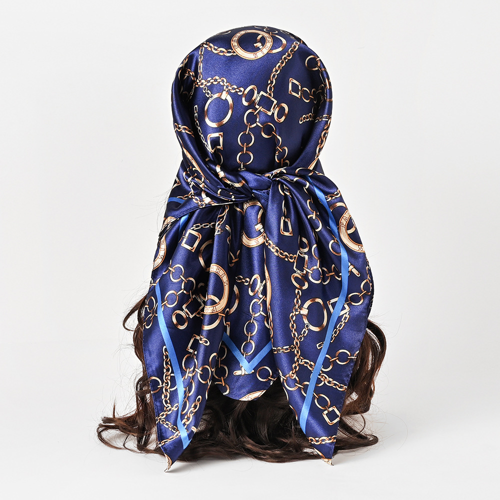 90cm Satynowa Kwadratowa Apasz – Scarf Silk Neck recenzja i cena