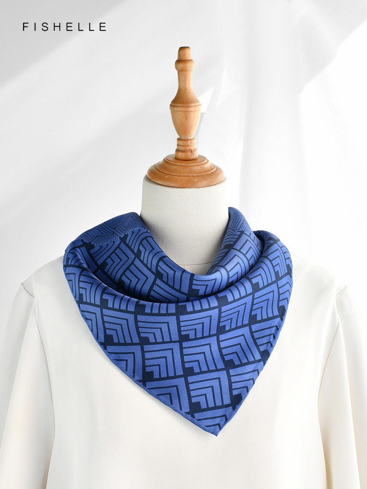 Chiński klasyczny niebieski bi – Scarf Silk Neck recenzja i cena