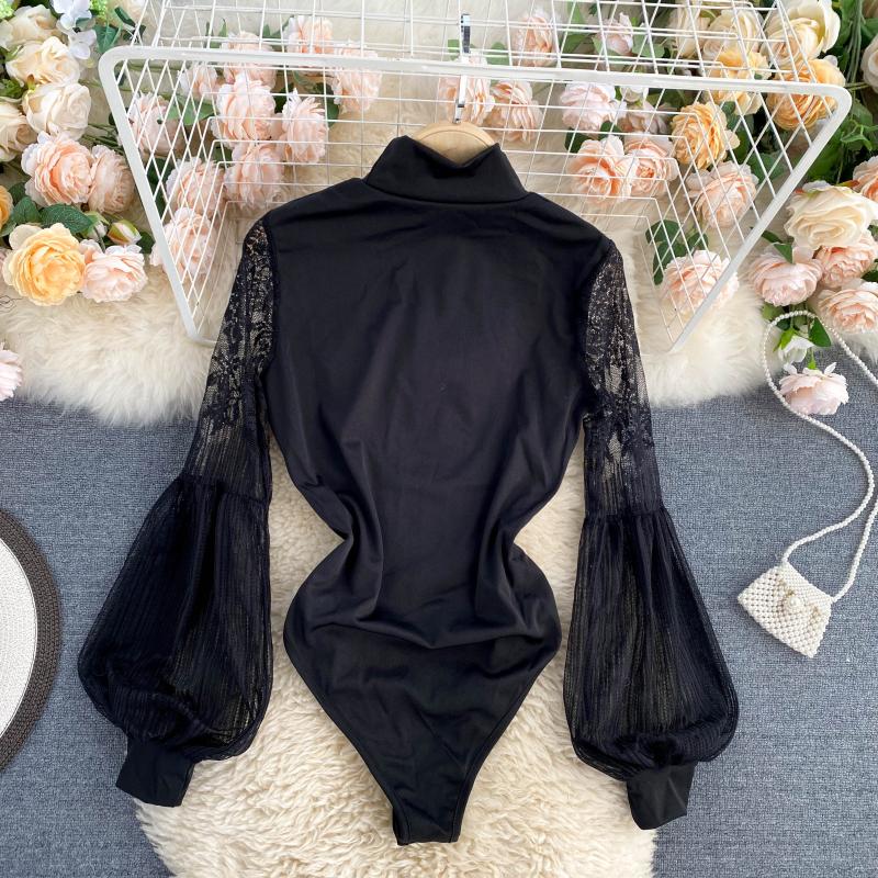 Seksowna latarnia z długim ręk – Women'S Formal Wear Jumpsuit recenzja i cena