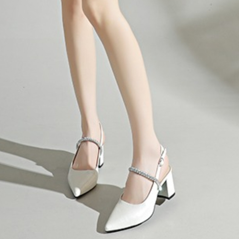 Damskie czółenka z kwadratowym – Women Formal Wear Shoes recenzja i cena