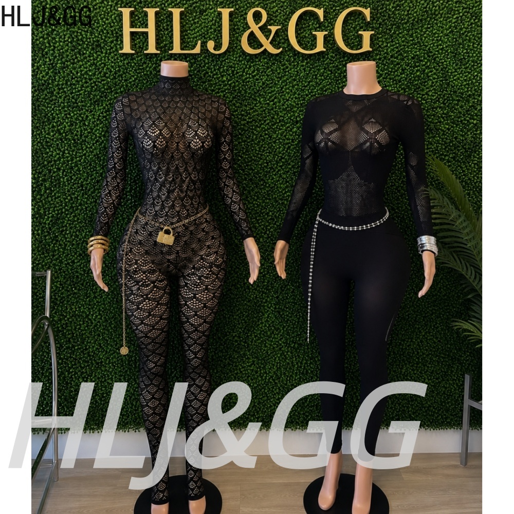 HLJ&GG Damskie Przezroczyste K – Women'S Formal Wear Jumpsuit recenzja i cena