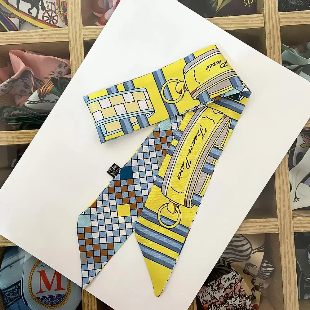 Nowa apaszka damska z jedwabiu – Scarf Silk Neck recenzja i cena