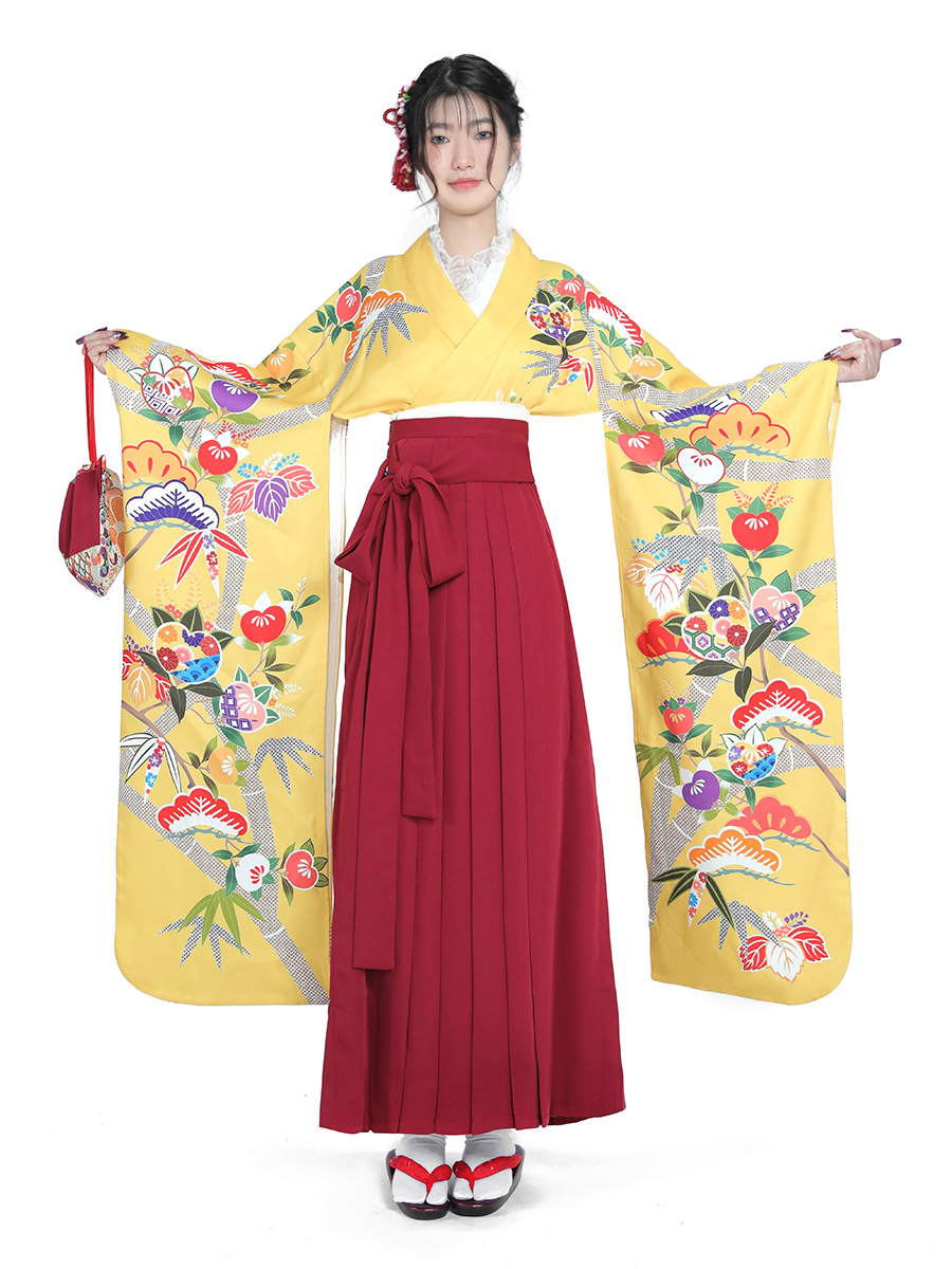 Damski japoński zestaw kimono  – Japanese Women Formal Wear recenzja i cena